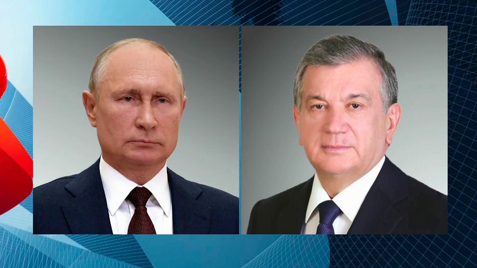 Телефонный разговор с Президентом Узбекистана Шавкатом Мирзиёевым