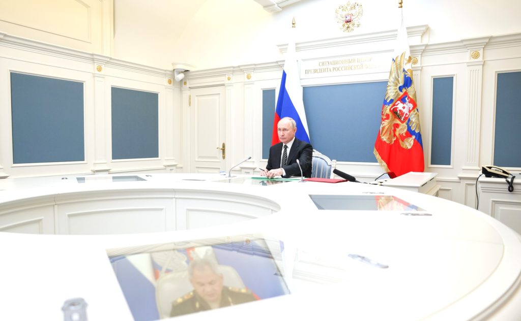 Верховный Главнокомандующий провёл тренировку стратегических сил сдерживания