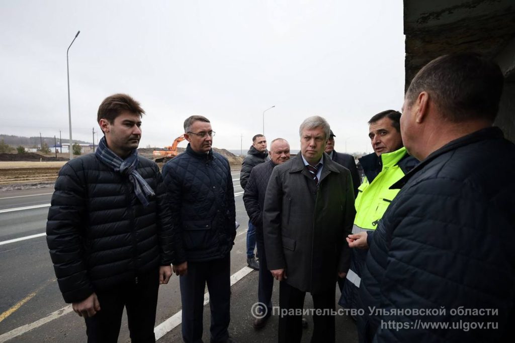 На подъезде к Ульяновску стартовал капитальный ремонт участка автомобильной дороги федерального значения «М–5 «Урал»