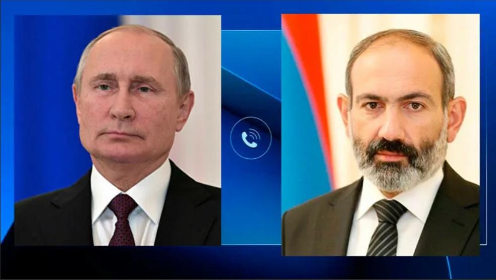 Телефонный разговор с Премьер-министром Армении Николом Пашиняном