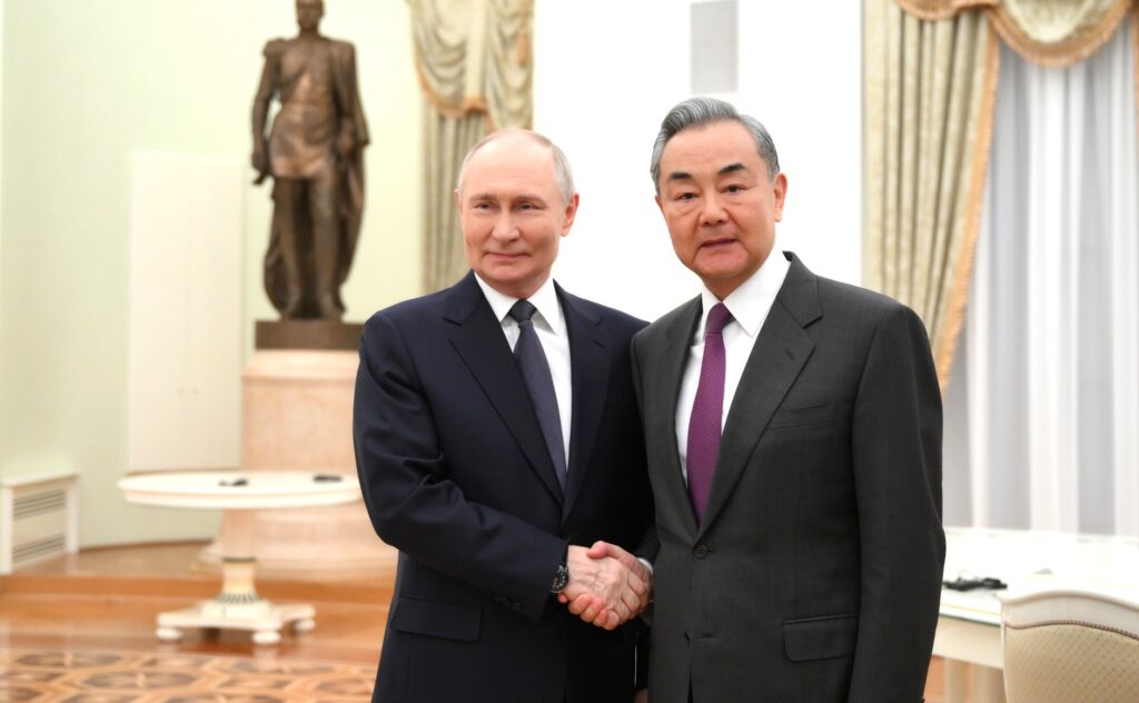 Встреча с Министром иностранных дел Китая Ван И