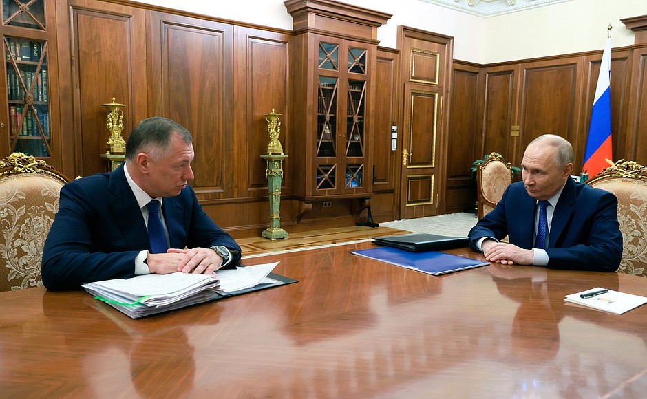 Встреча с Заместителем Председателя Правительства Маратом Хуснуллиным