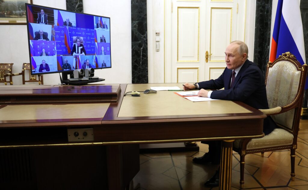 Совещание с постоянными членами Совета Безопасности