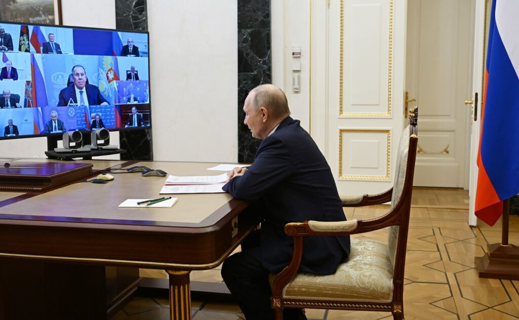 Совещание с постоянными членами Совета Безопасности