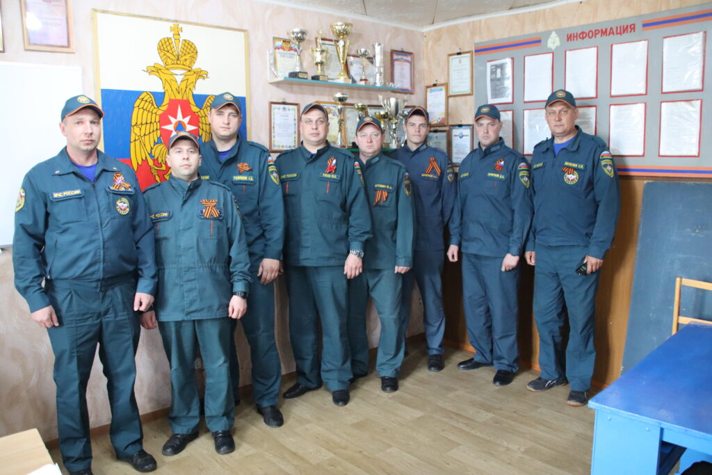 На передовой линии огня