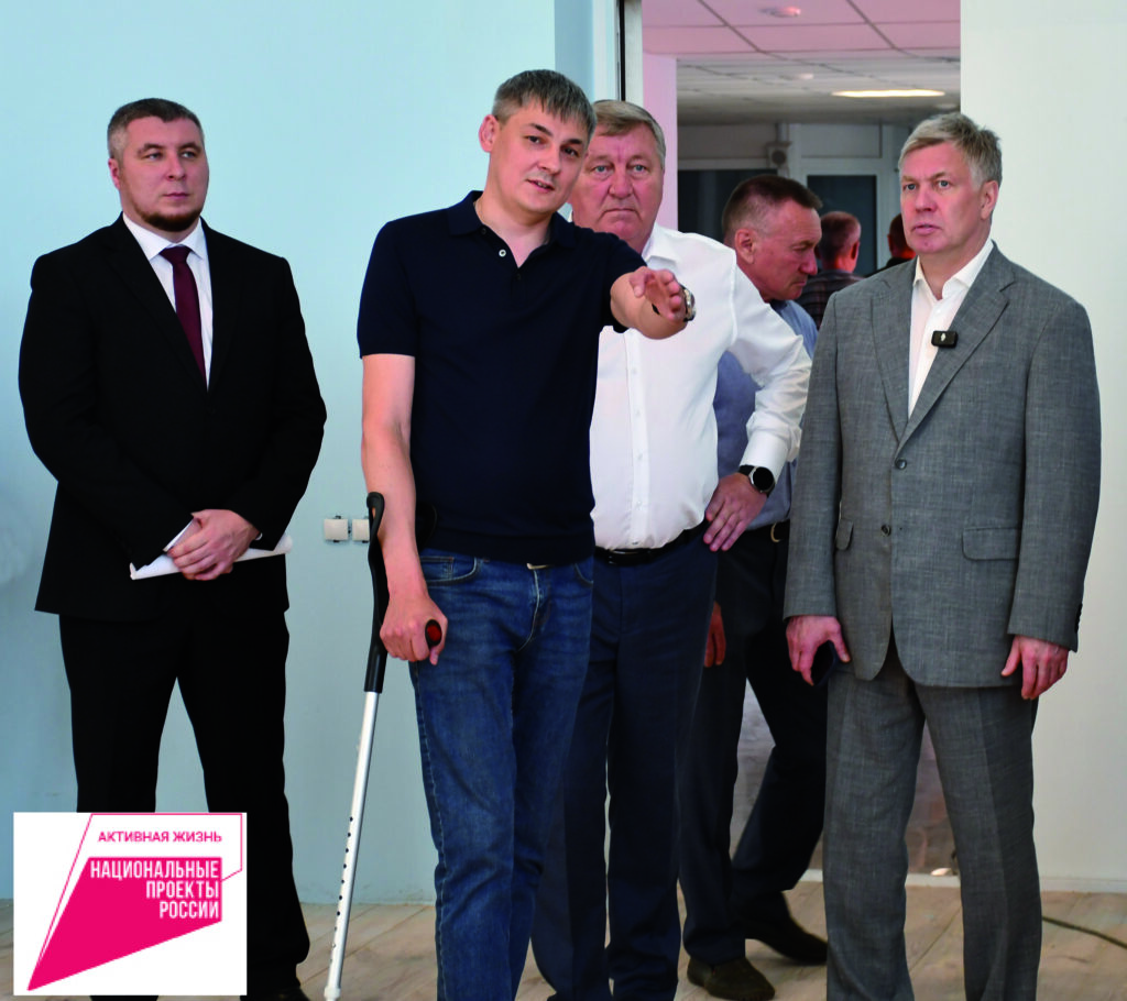 Водные дорожки и победные мячи: ФОК в Кузоватово готовится к открытию