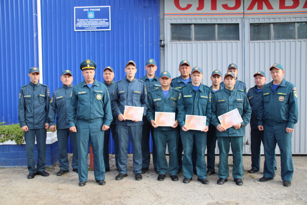 Как кузоватовские пожарные трое суток держали оборону