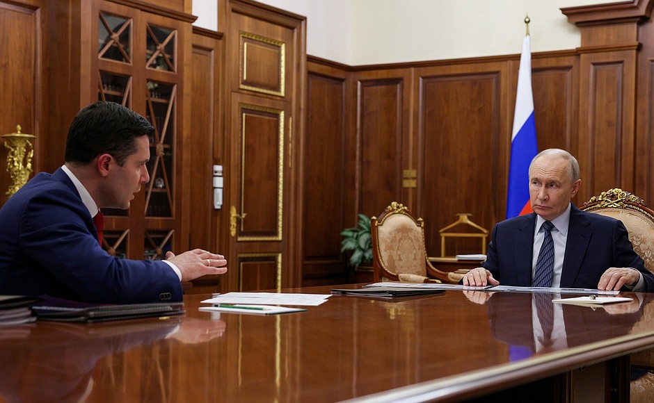 Встреча с Министром промышленности и торговли Антоном Алихановым